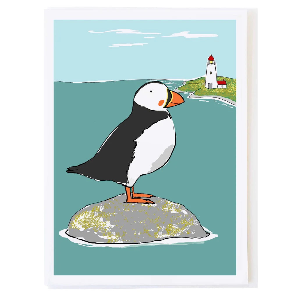 Puffin Greeting Card