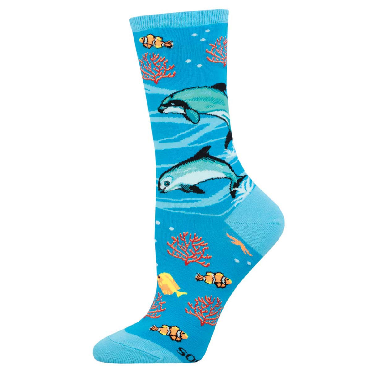 "Vaquita Dolphin, Endangered Series Women's Crew Socks"