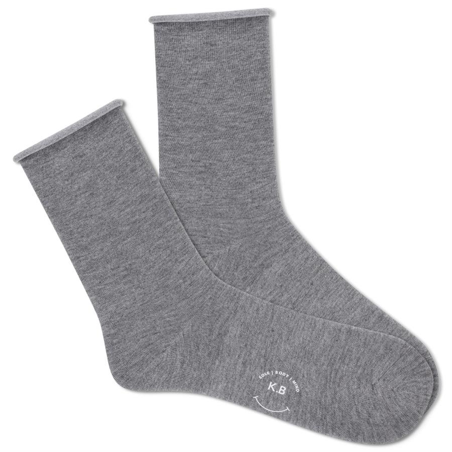 "Modal? Roll Top, Non-Binding (Asst. Colors) Women's Crew Socks"