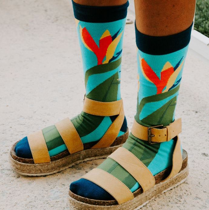 Bird of Paradise Women's Crew Socks