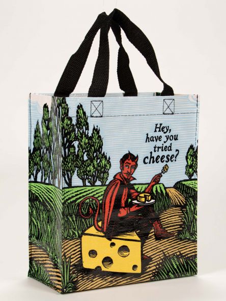 "Hey, Have You Tried Cheese? Handy Lunch Tote"
