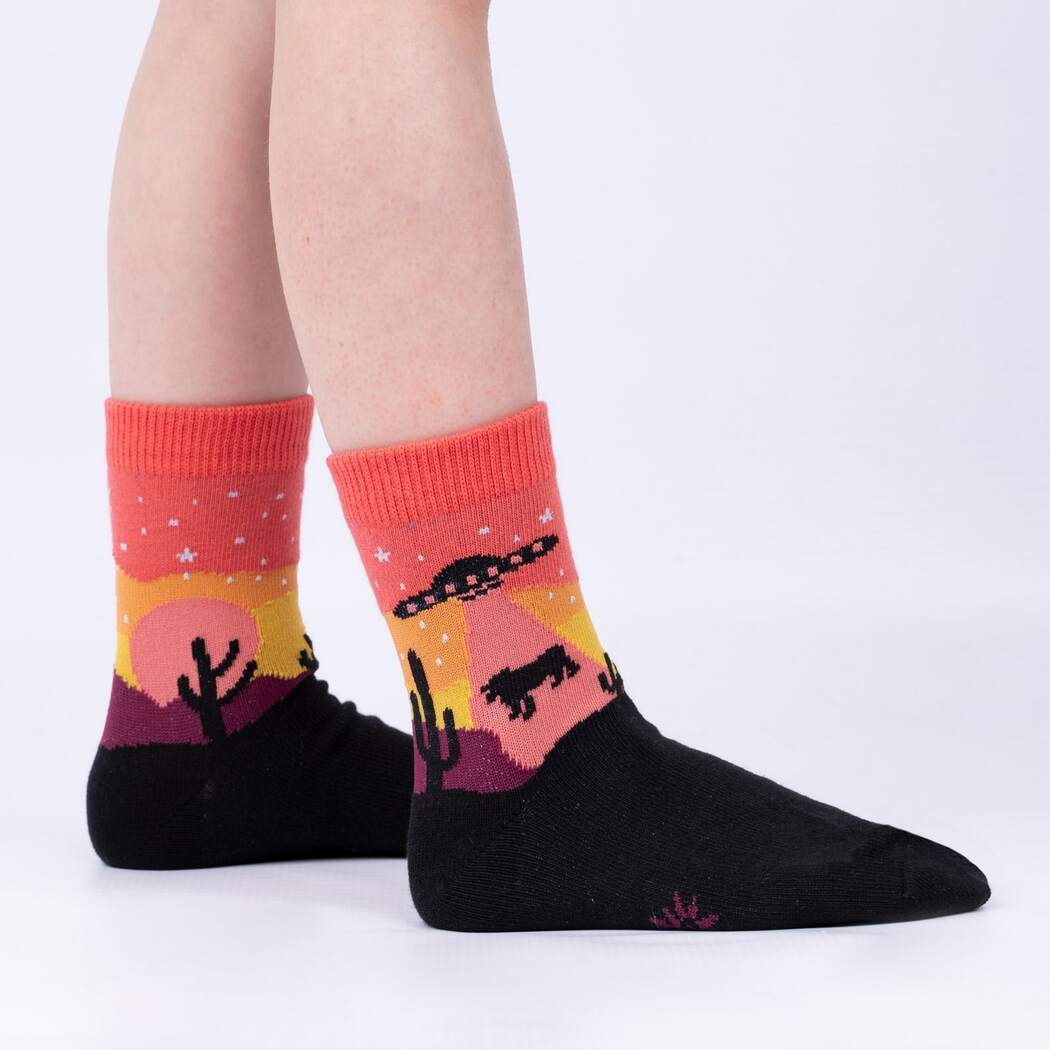 Area 51 Kids' (Age 7-10) Crew Socks 3-Pack