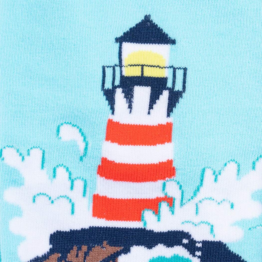 "Light Up My Life, Lighthouse Knee Highs"