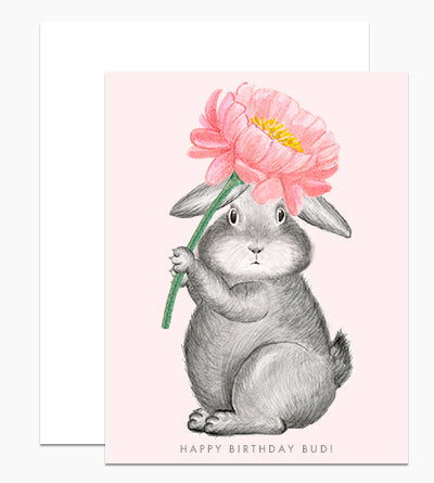 Happy Birthday Bud! Greeting Card