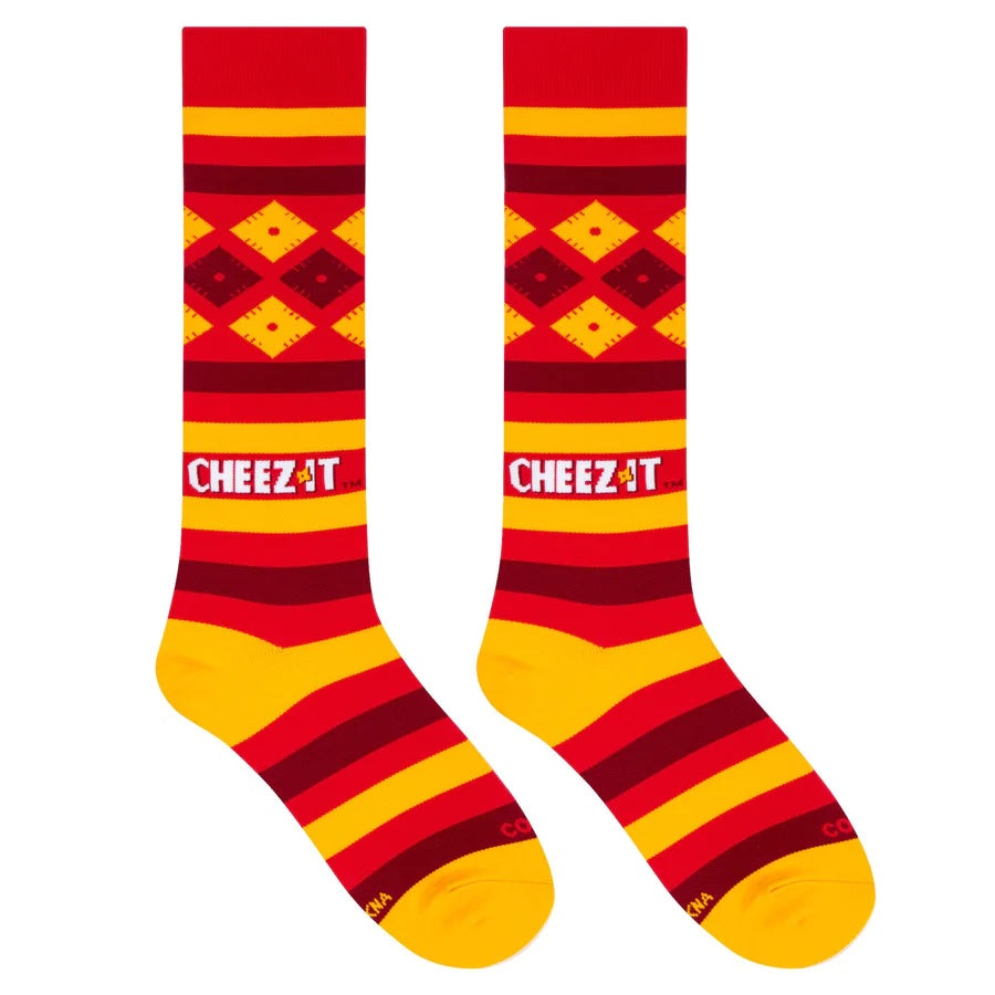 Cheez-It? Unisex Moderate Compression Socks