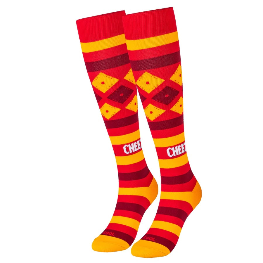 Cheez-It? Unisex Moderate Compression Socks