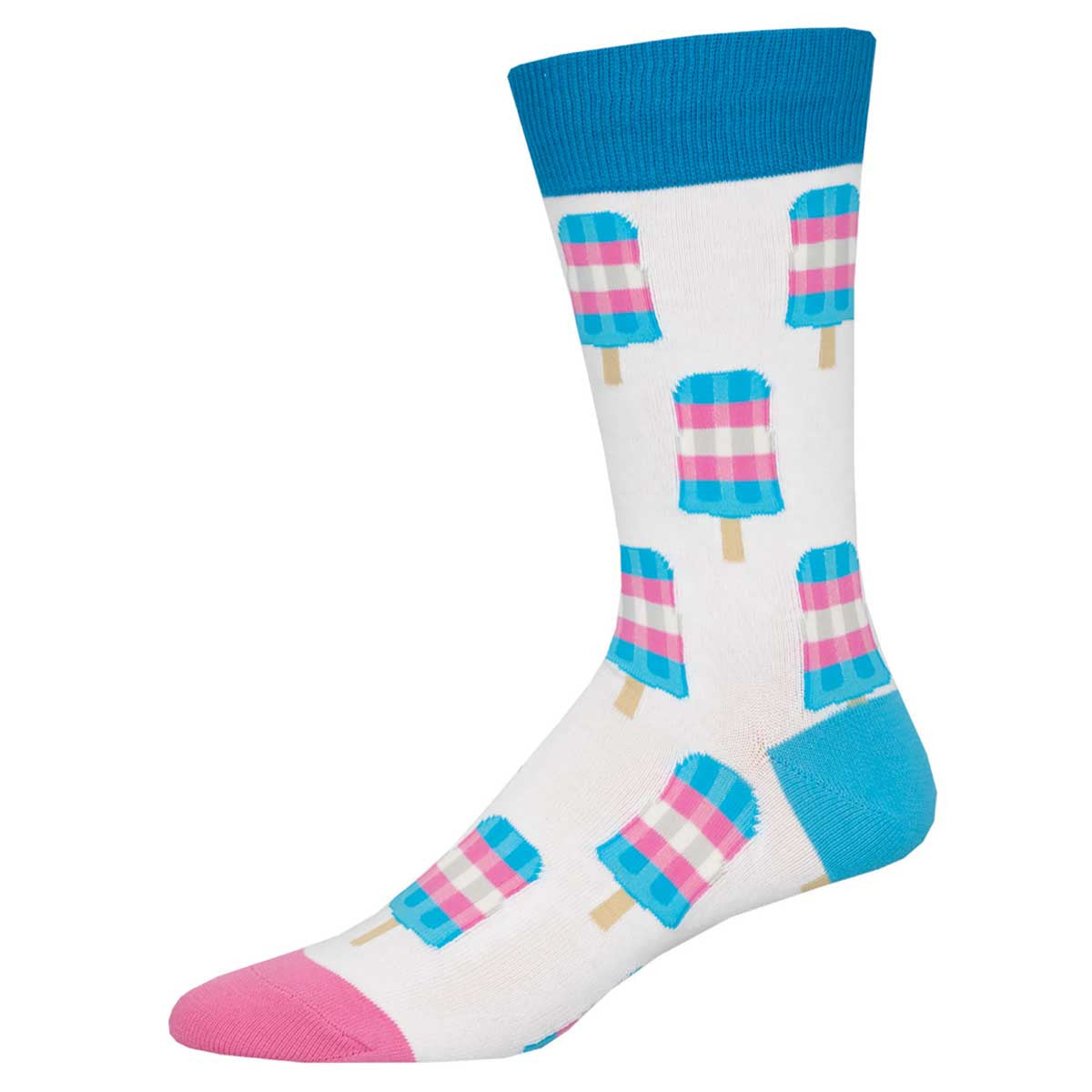 Trans Pops Unisex Crew Sock